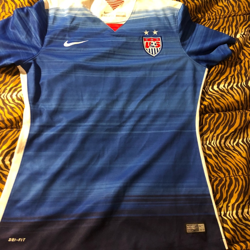 Nike authentic Dri fit soccer 2015 Jersey